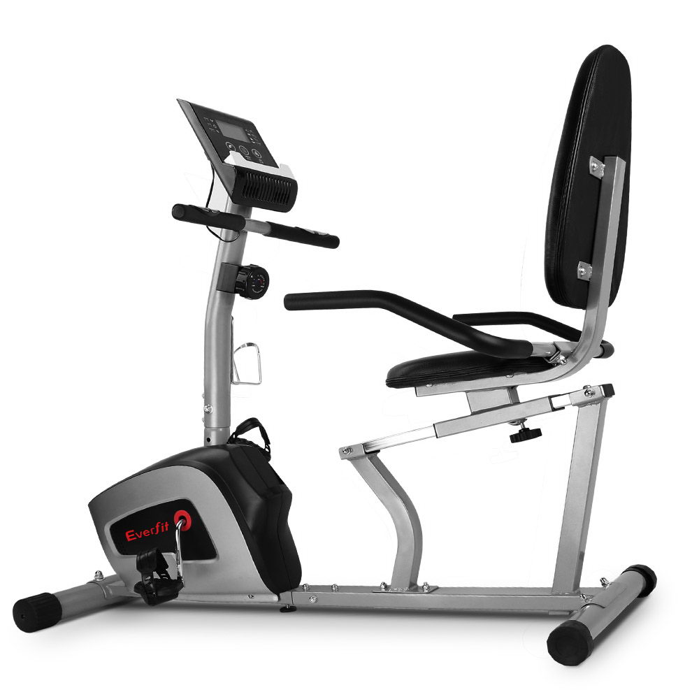 Everfit Magnetic Recumbent Exercise Bike Cycle Trainer ...